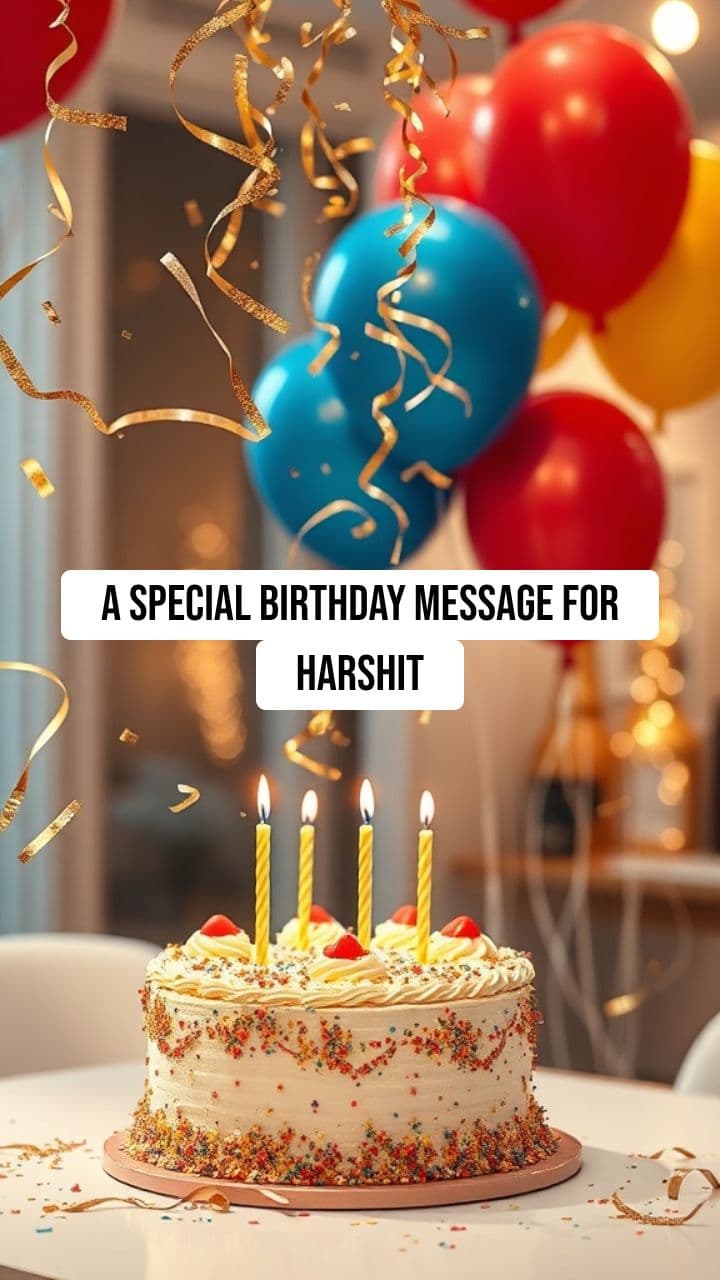 Happy Birthday Harshit from Lionel Messi