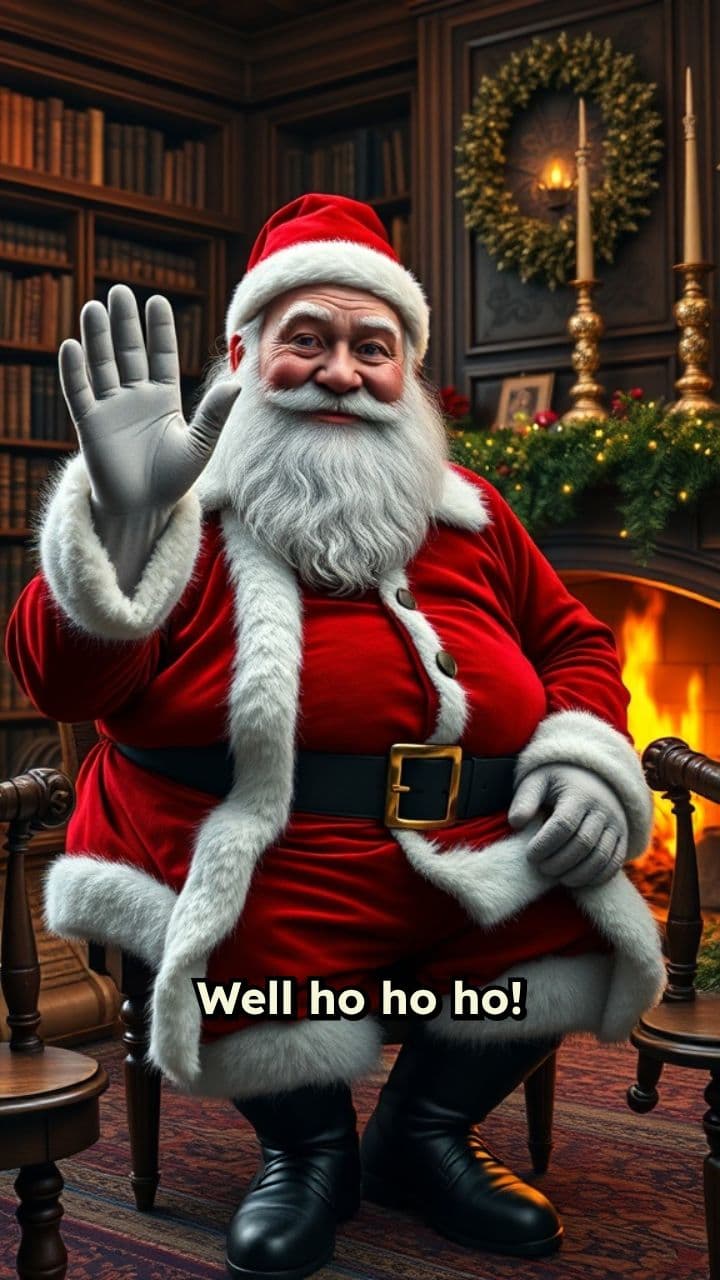 A Merry Message from Santa Claus