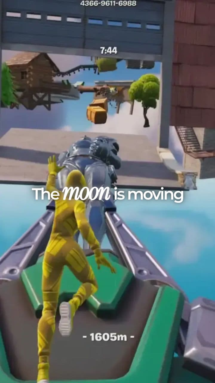 The Moon's Slow Departure