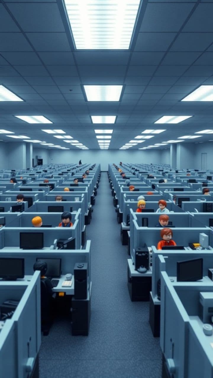 Office Blues: A Daily Grind