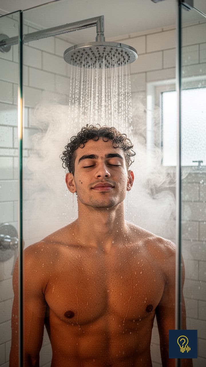 Por que a mão enruga no banho?