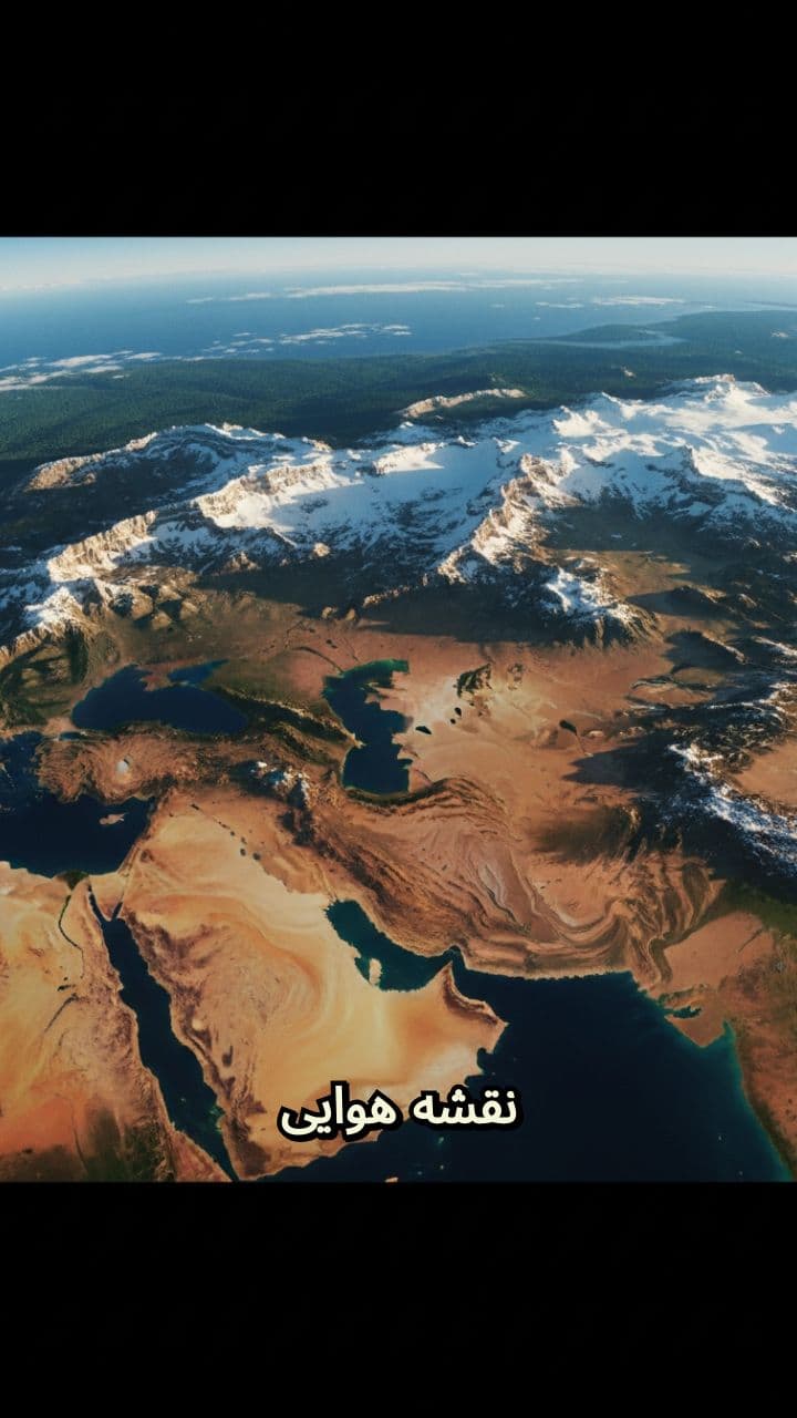 نمایش نقشه هوایی ایران ۱۰ ثانیه