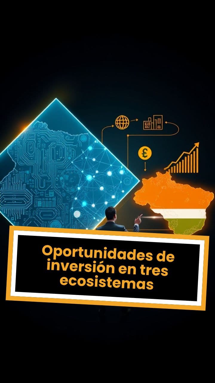 Oportunidades de inversión en tres ecosistemas