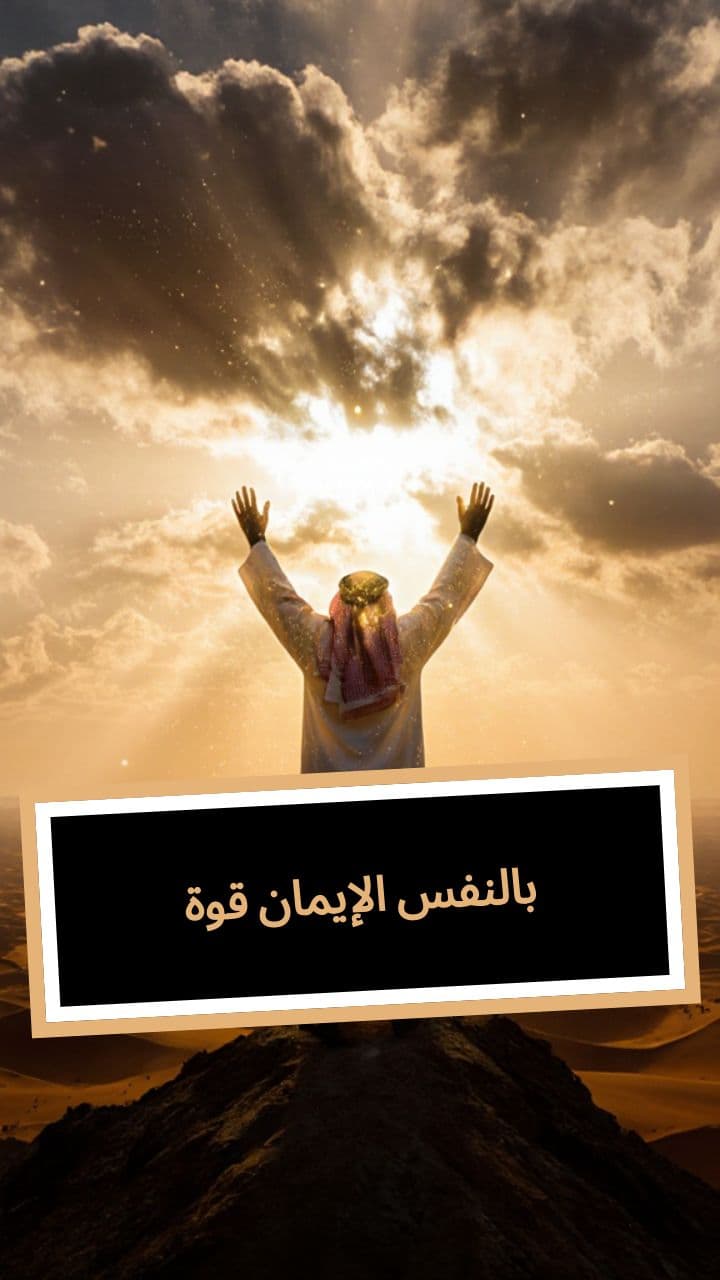 قوة الإيمان بالنفس