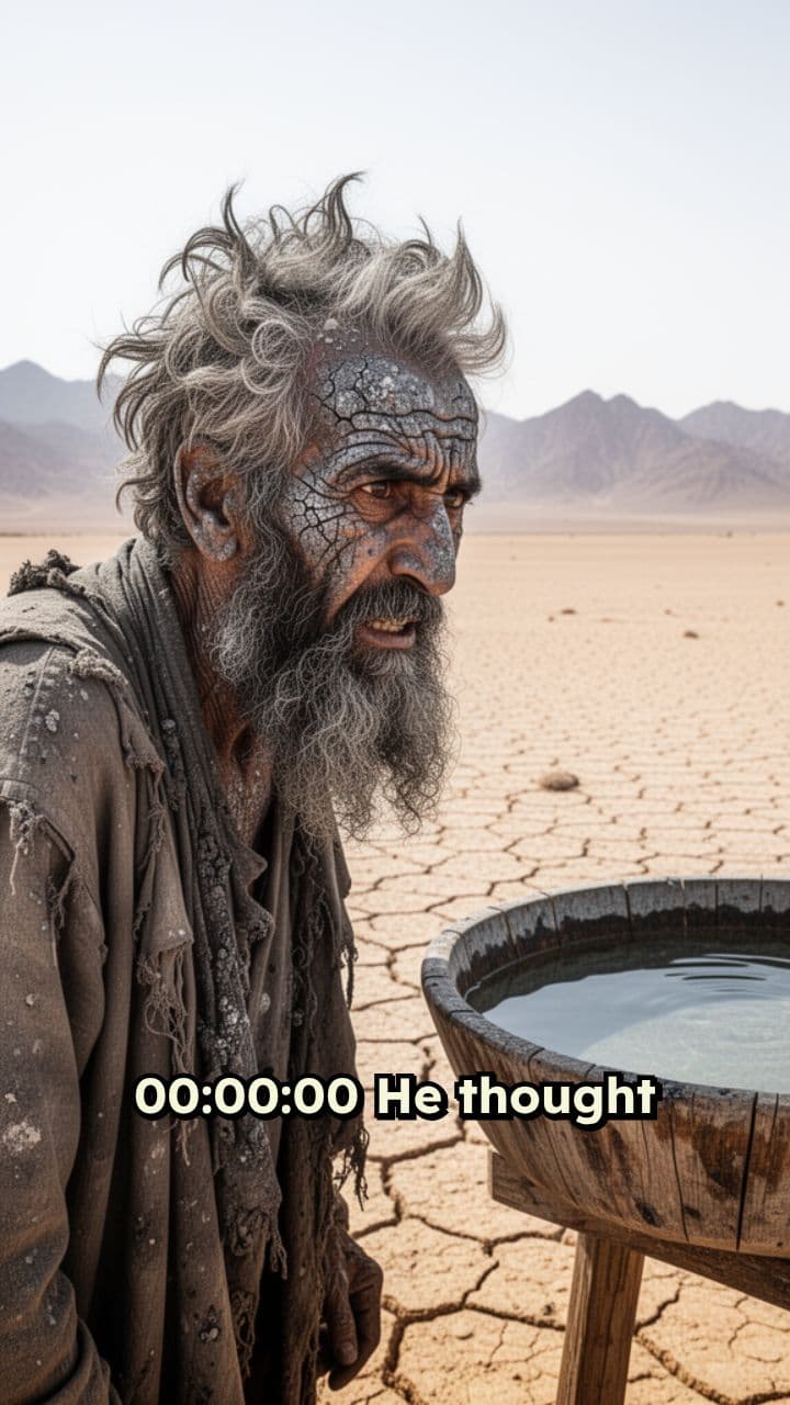 The Dirtiest Man Finally Bathes