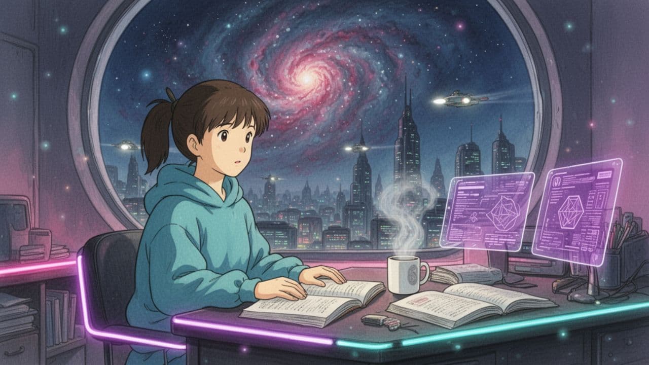 Neon Dreams Study Session