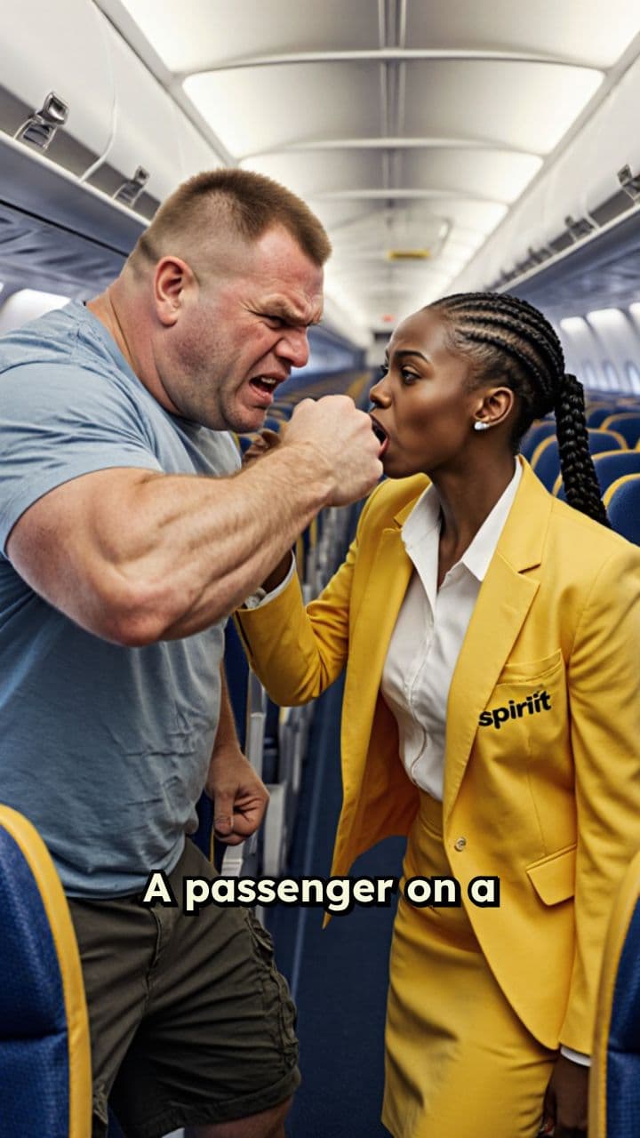 Passenger Assaults Flight Attendant on Spirit Airlines