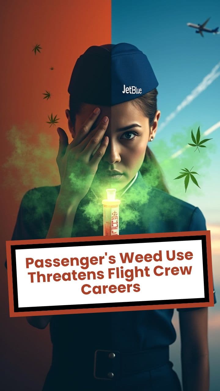 Passenger's Weed Use Threatens Flight Crew Careers