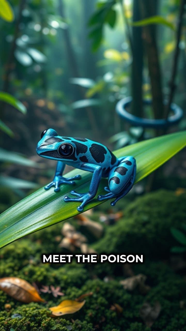 Colorful and Toxic: Poison Dart Frogs