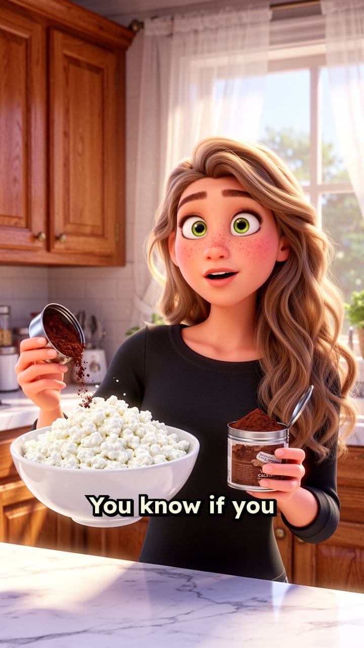 Healthy Cottage Cheese Chocolate Mousse