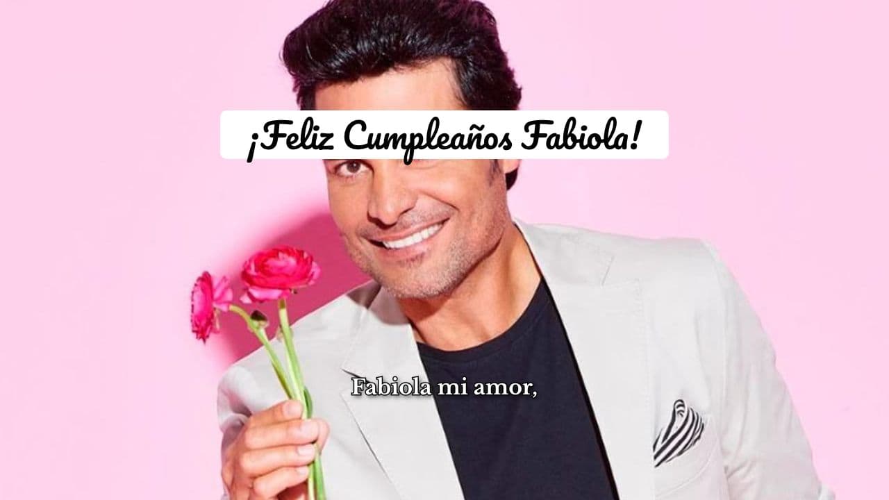 Mensaje de Cumpleaños para Fabiola