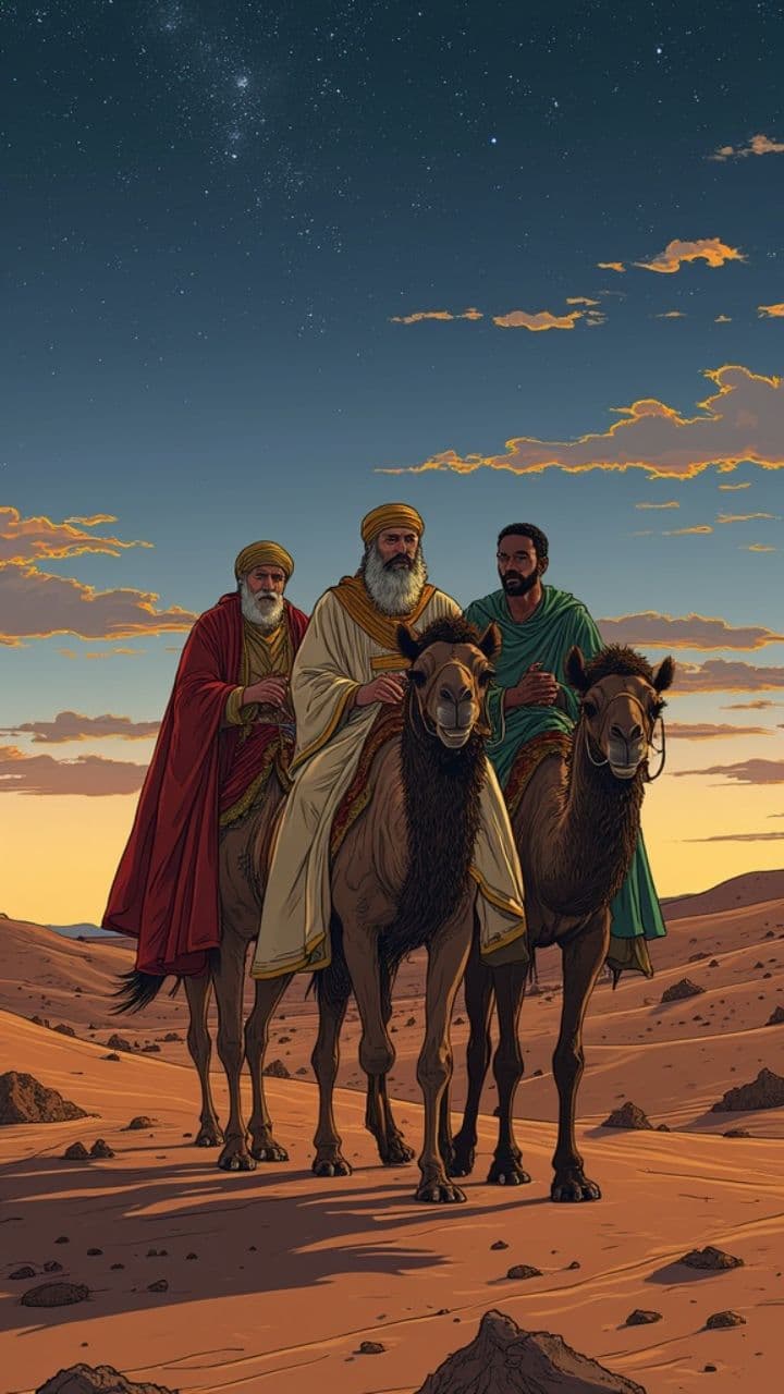 Mędrcy i ucieczka do Egiptu