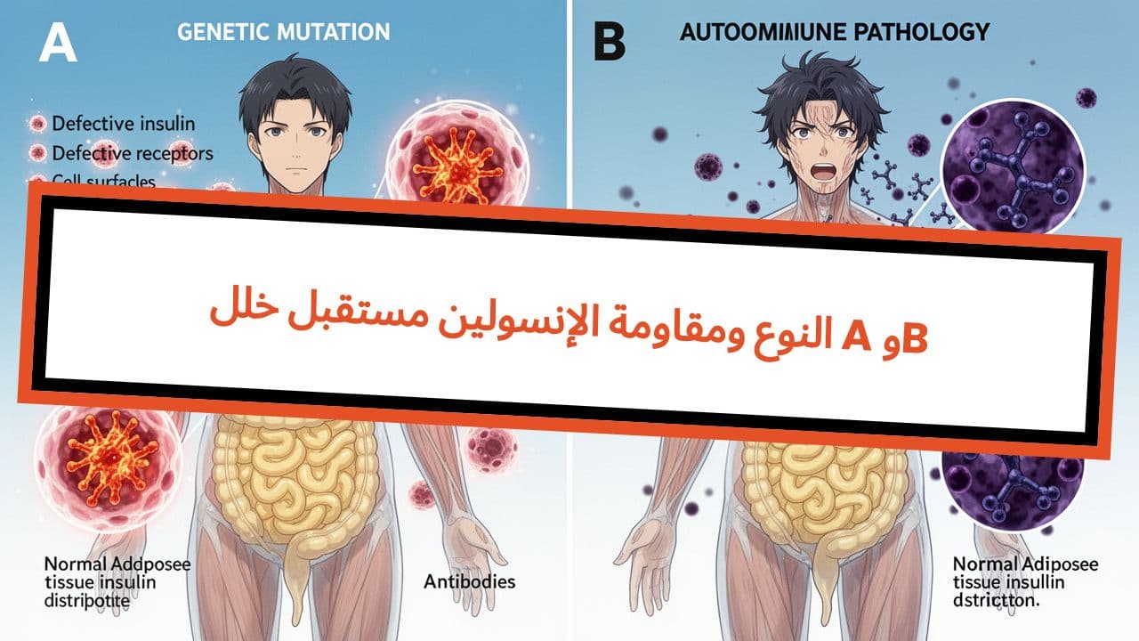 خلل مستقبل الإنسولين ومقاومة النوع A وB