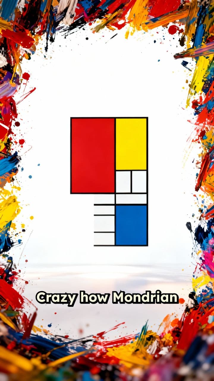 Chaos to Calm: The Art of Mondrian