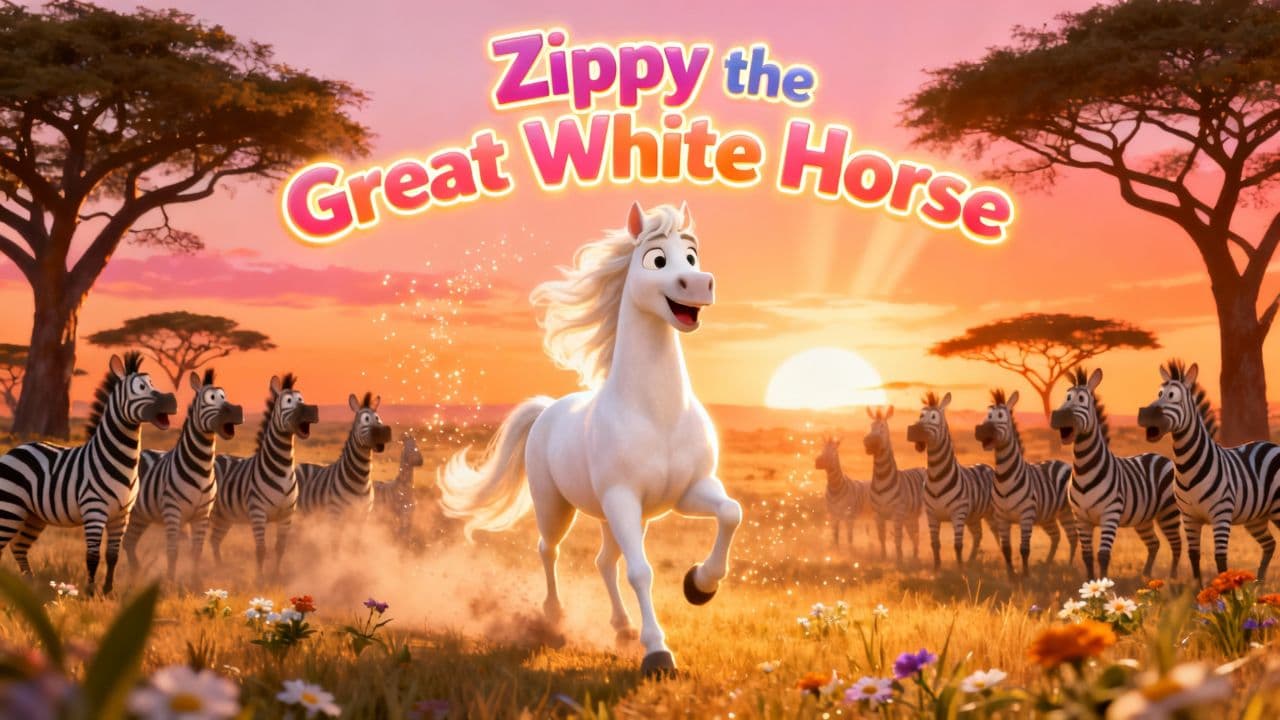 Zippy the Great White Horse
