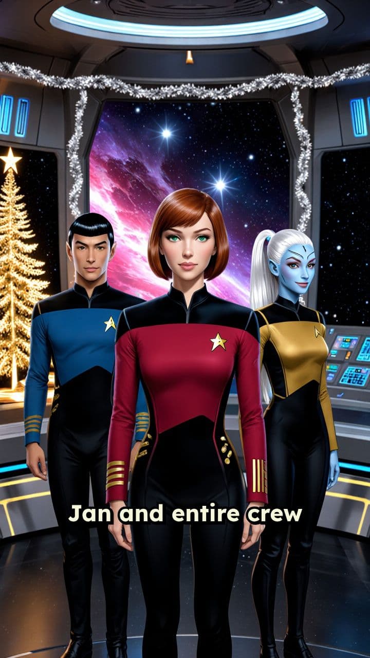Holiday Greetings from the Star Ship Crew
