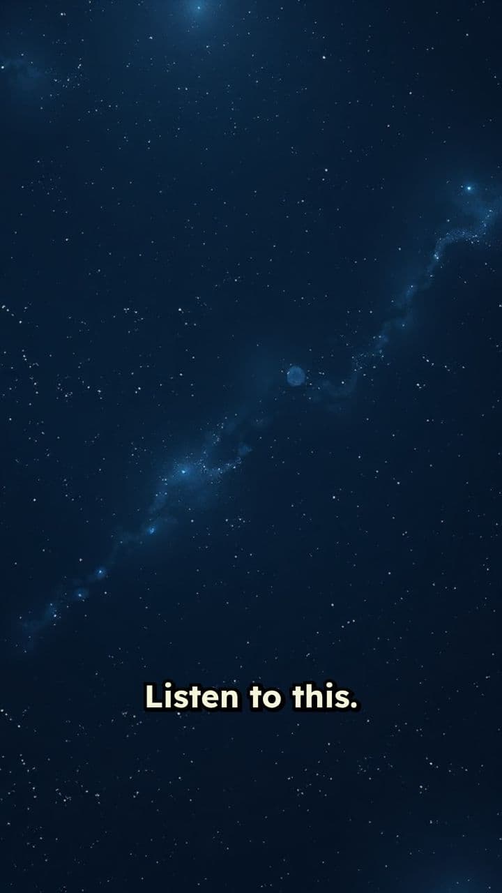 Made of Space: A Cosmic Connection