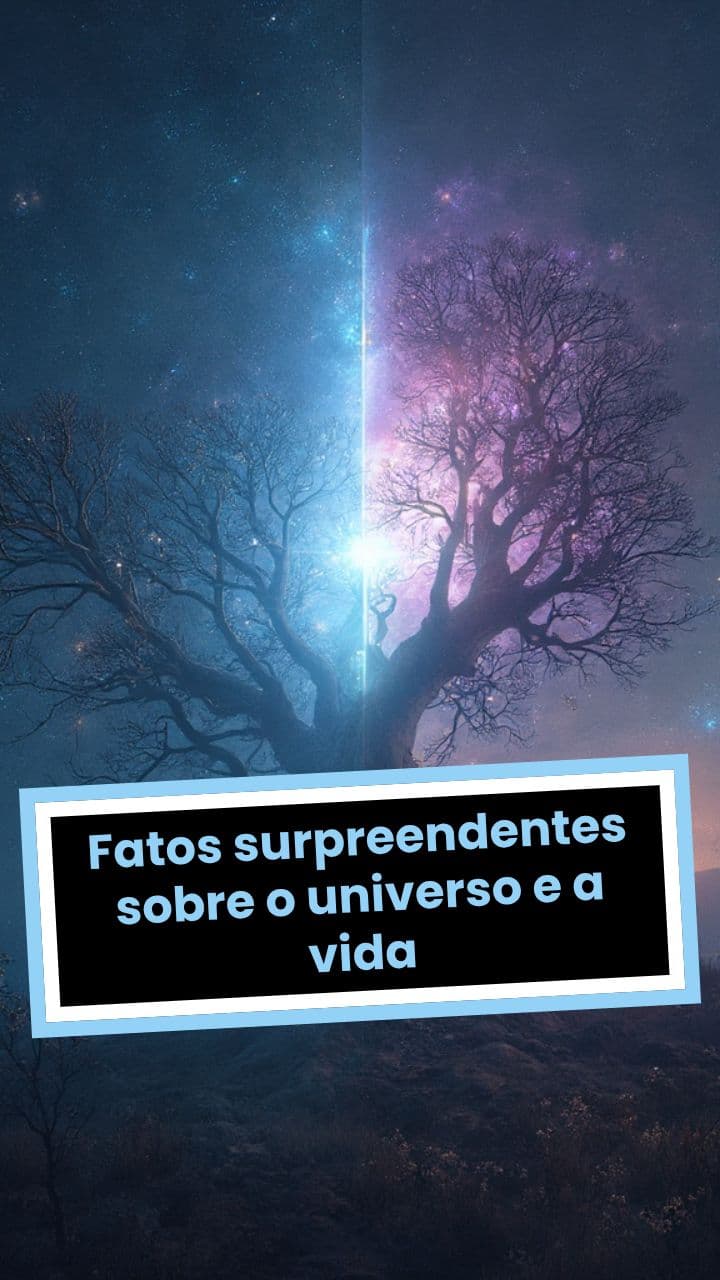Fatos surpreendentes sobre o universo e a vida