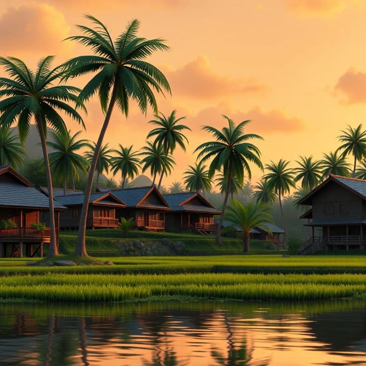 Kunjungan Paman dari Desa