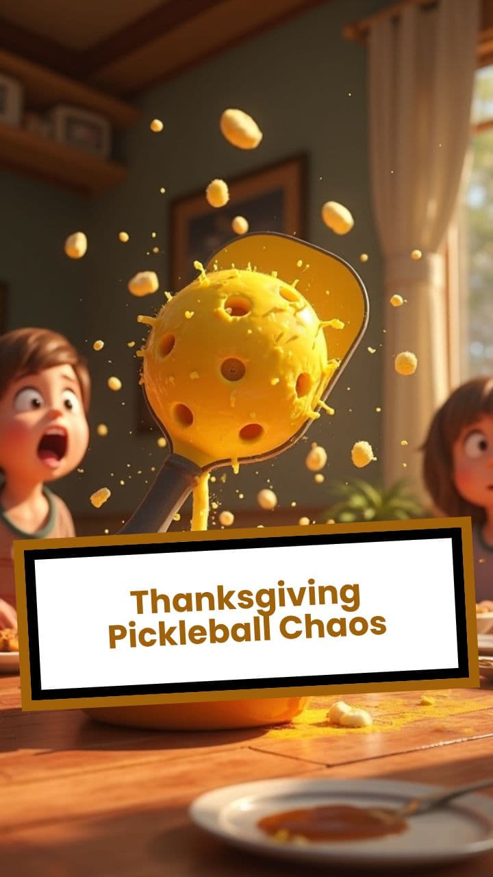 Thanksgiving Pickleball Chaos