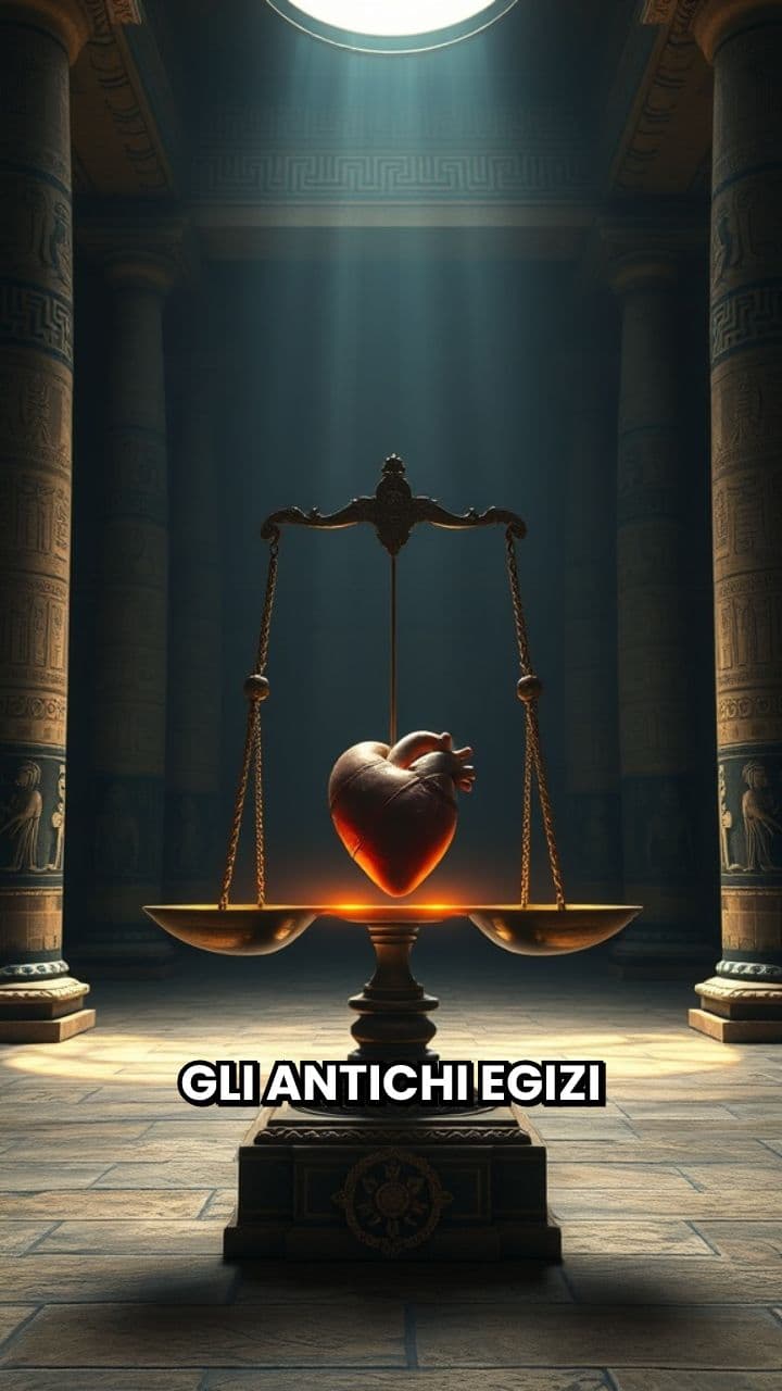 Il peso del cuore nell'aldilà egizio