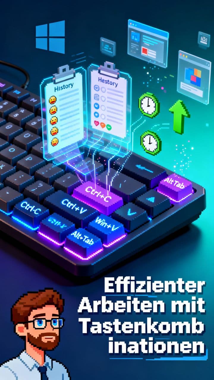 Effizienter Arbeiten mit Tastenkombinationen