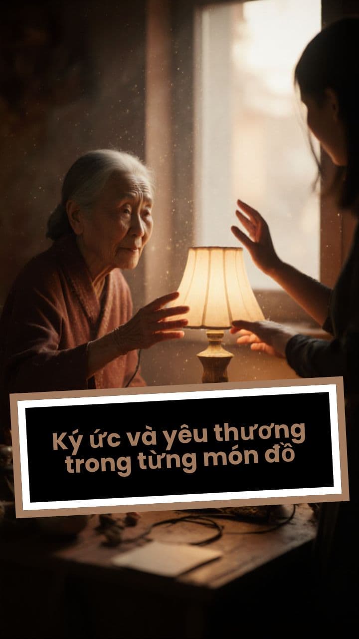Ký ức và yêu thương trong từng món đồ