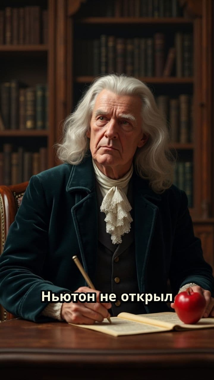 Гравитация: искривление пути Луны