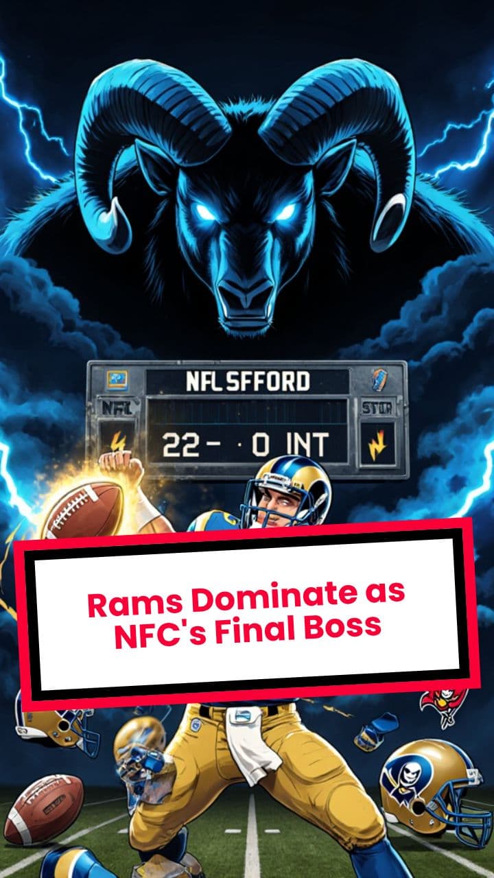 Rams Dominate as NFC's Final Boss