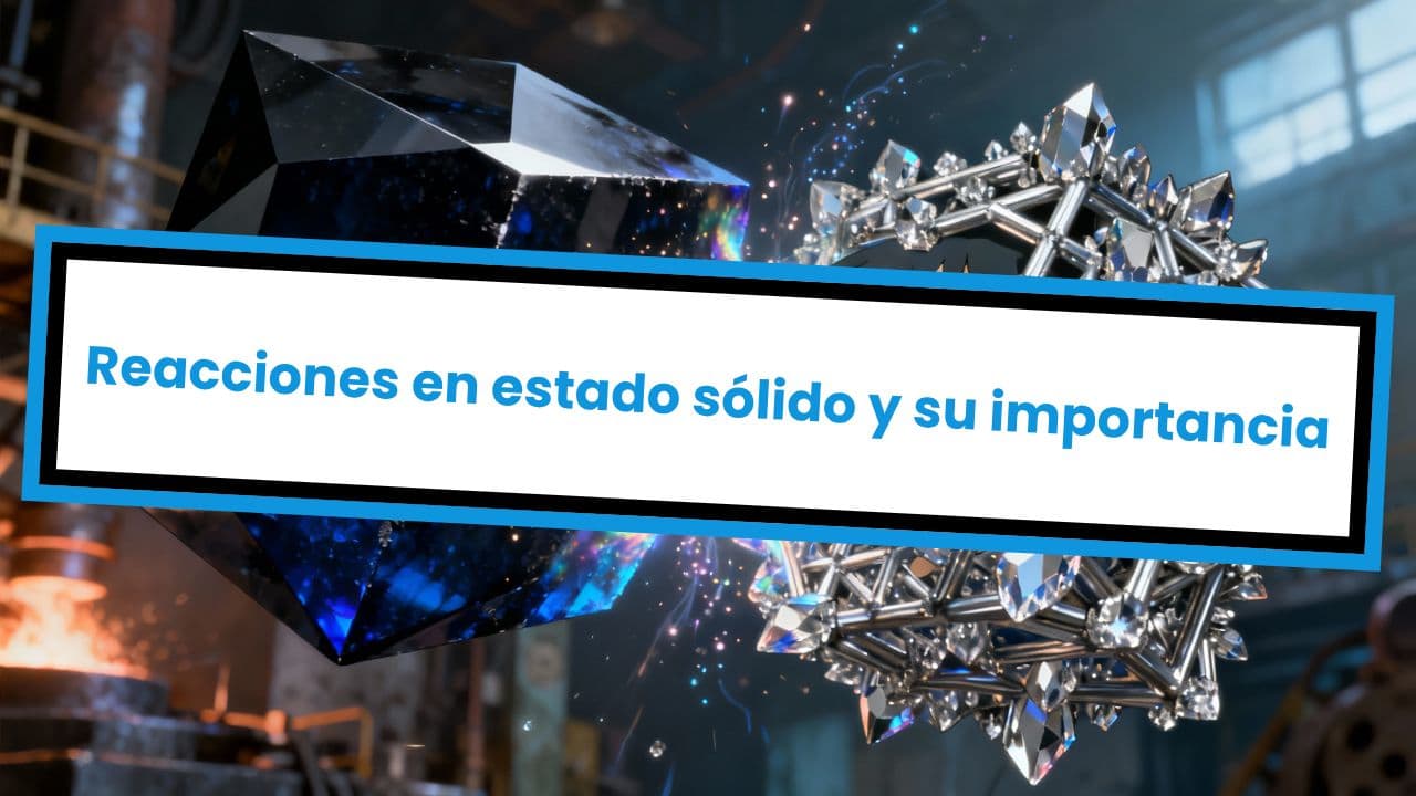 Reacciones en estado sólido y su importancia