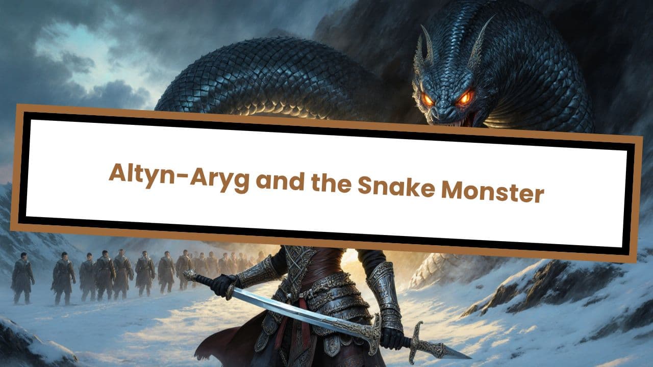 Altyn-Aryg and the Snake Monster