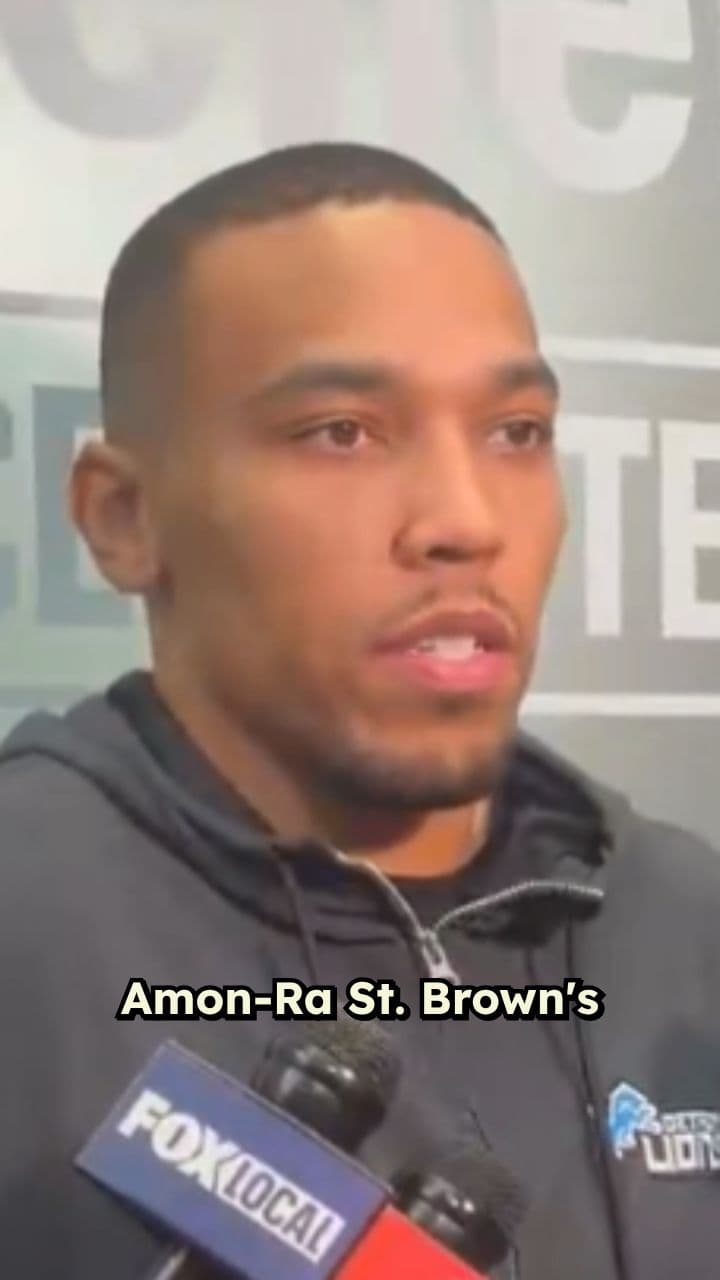 St. Brown's Injury Clouds Lions vs. Cowboys