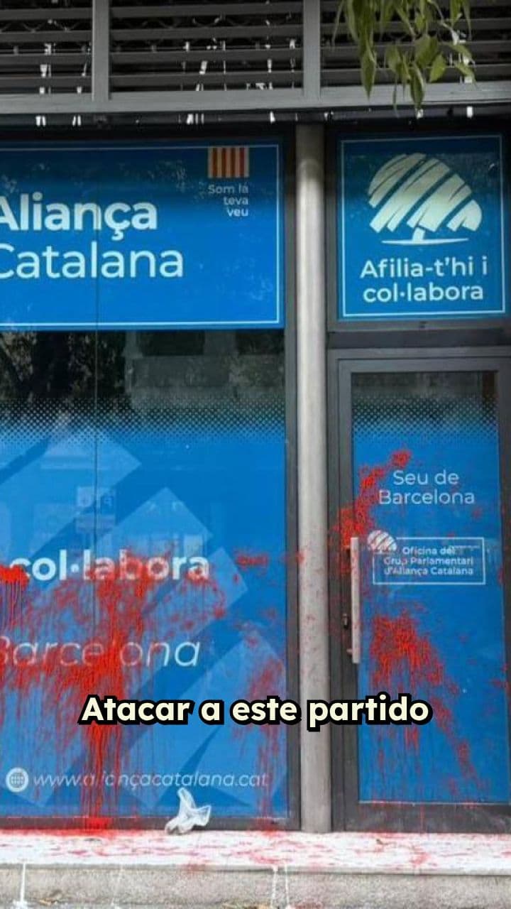 Vandalismo y publicidad para Aliança Catalana
