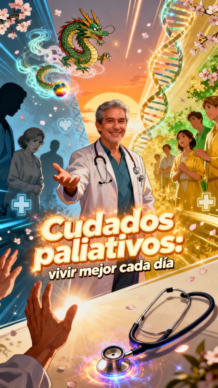 Cuidados paliativos: vivir mejor cada día.