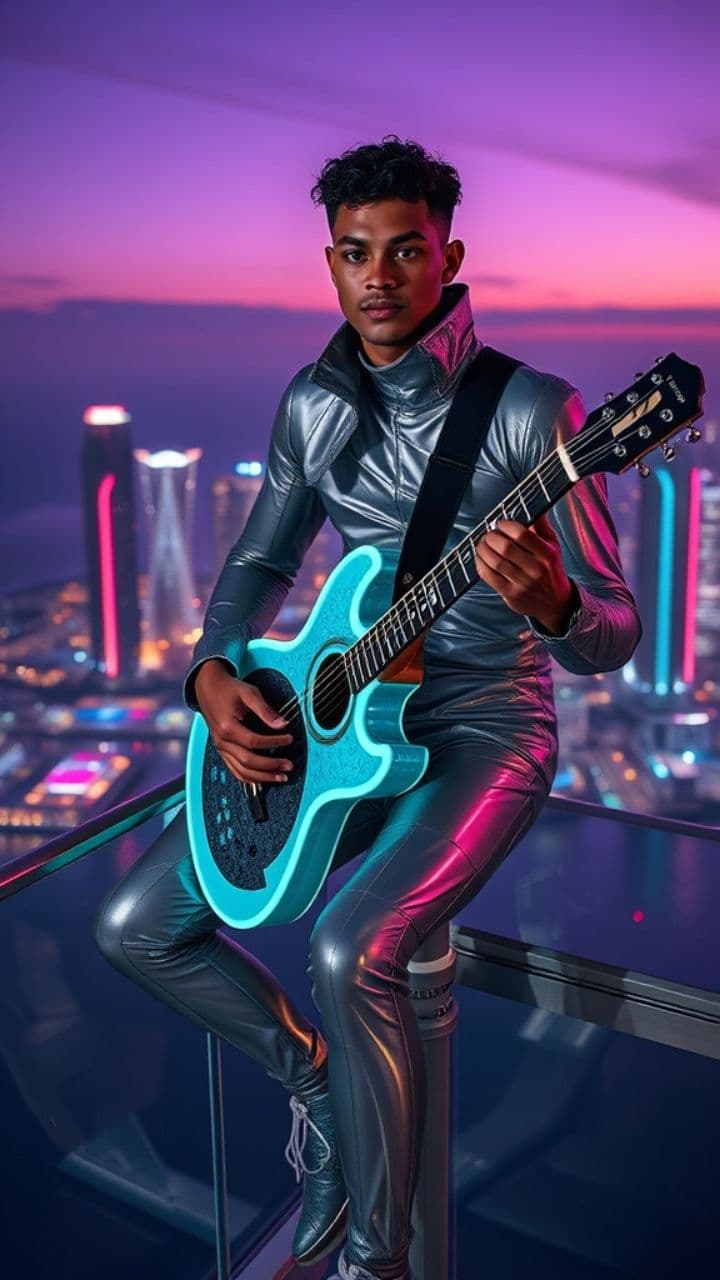 Duas Crianças na Astronave