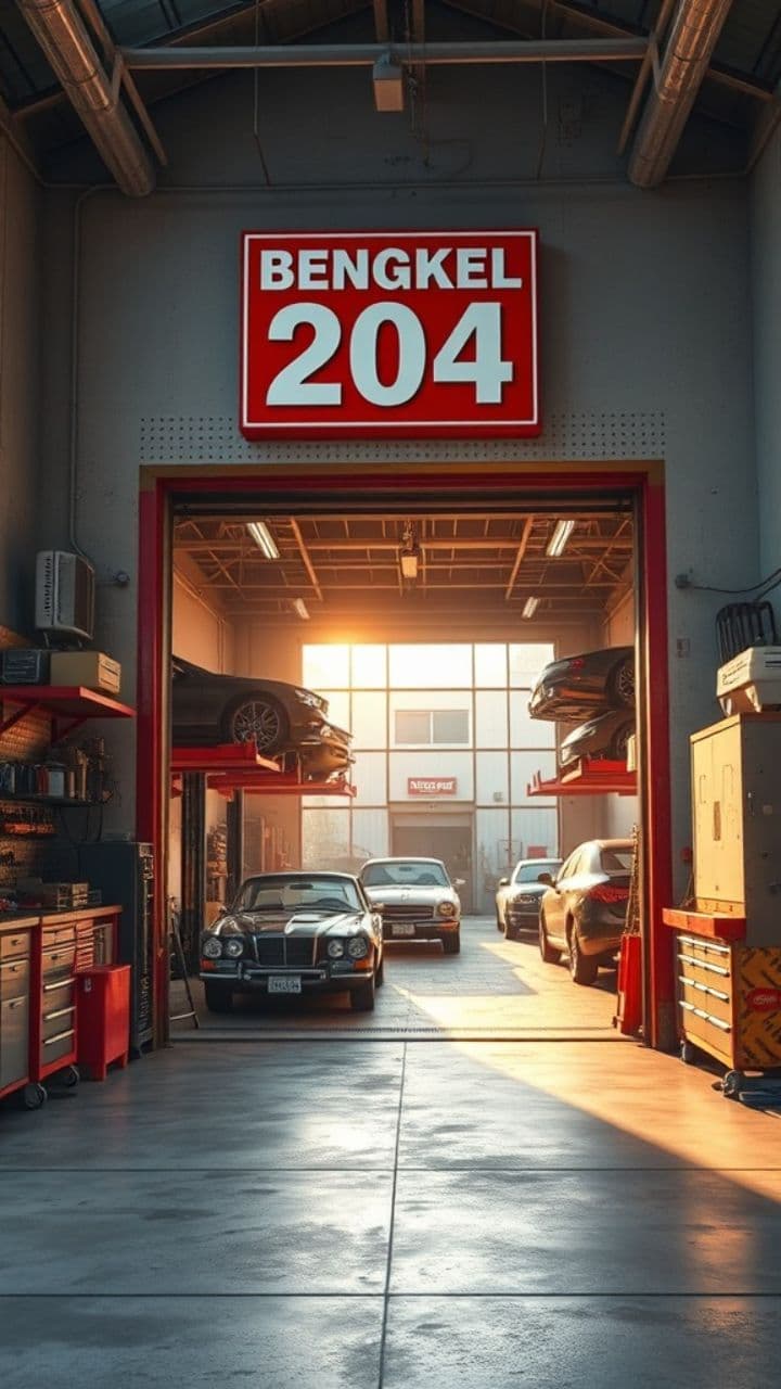 Cinta di Bengkel Dua Kosong Empat