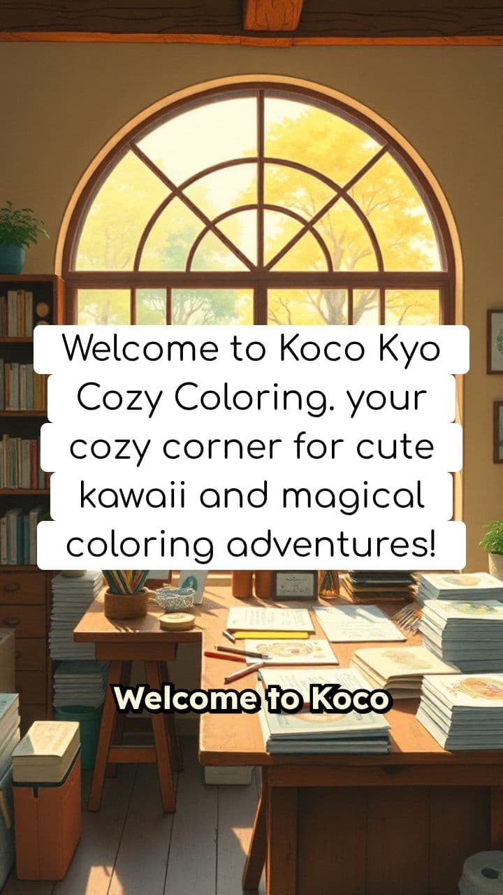 Koco Kyo Cozy Coloring Promotion