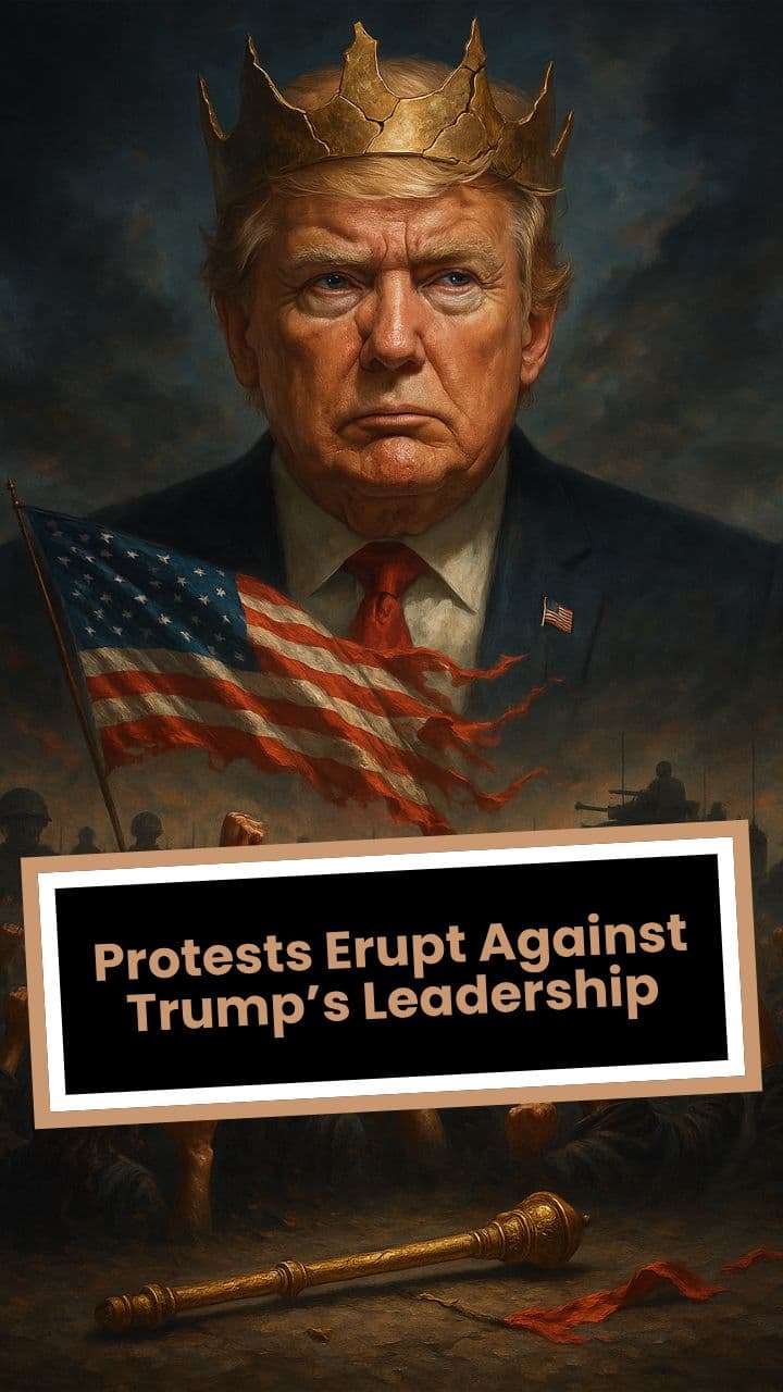 Protests Erupt Against Trump’s Leadership