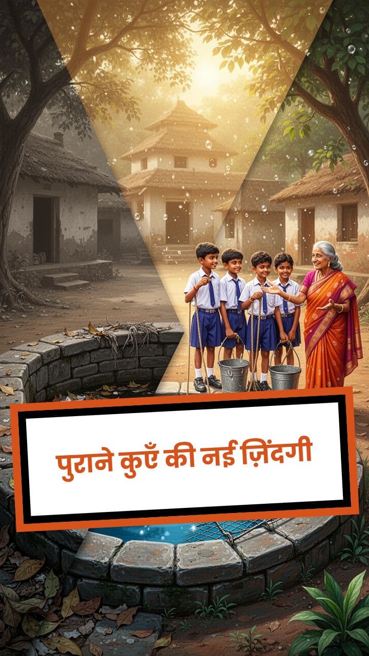 पुराने कुएँ की नई ज़िंदगी