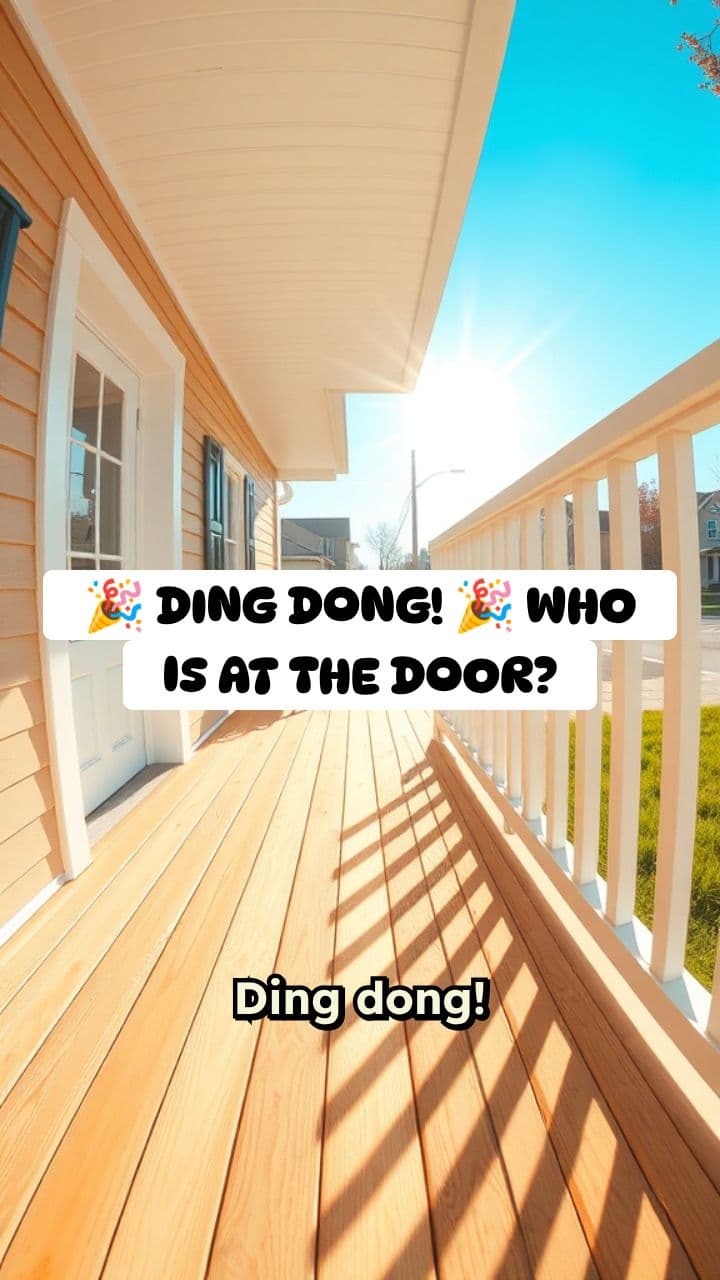 Animals Having a Doorbell Conversation