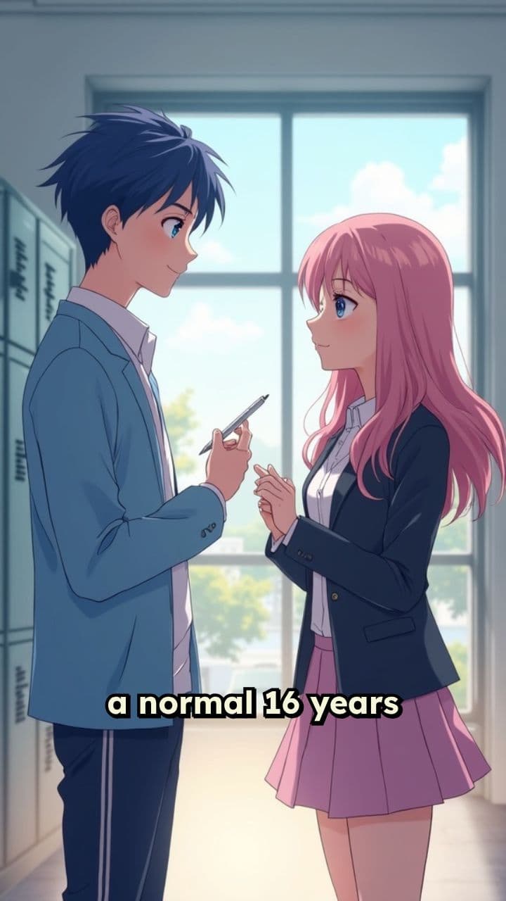 Blue Hair's Sweet Proposal