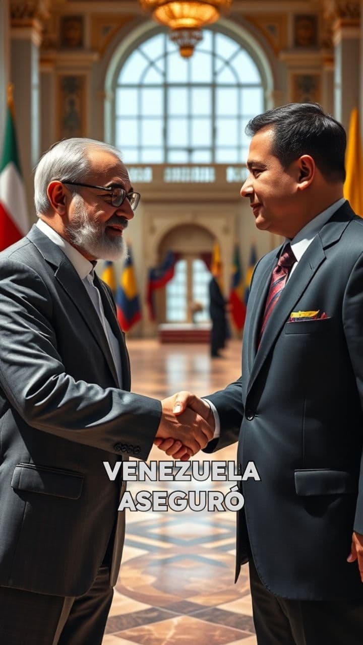 Irán respalda a Venezuela ante tensiones globales