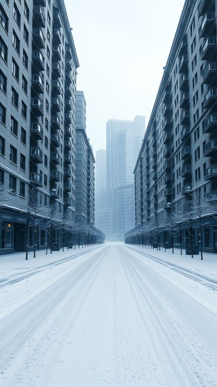 Зимний холод и надежда на тепло