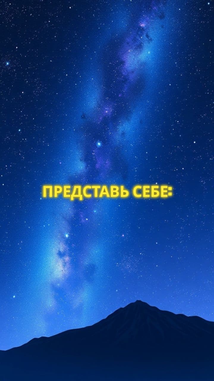 Млечный Путь внутри магнитного туннеля