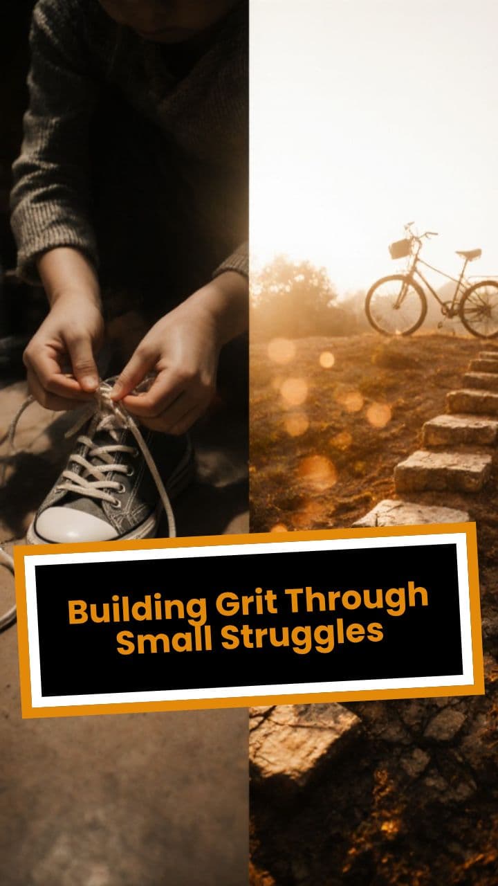 Building Grit Through Small Struggles