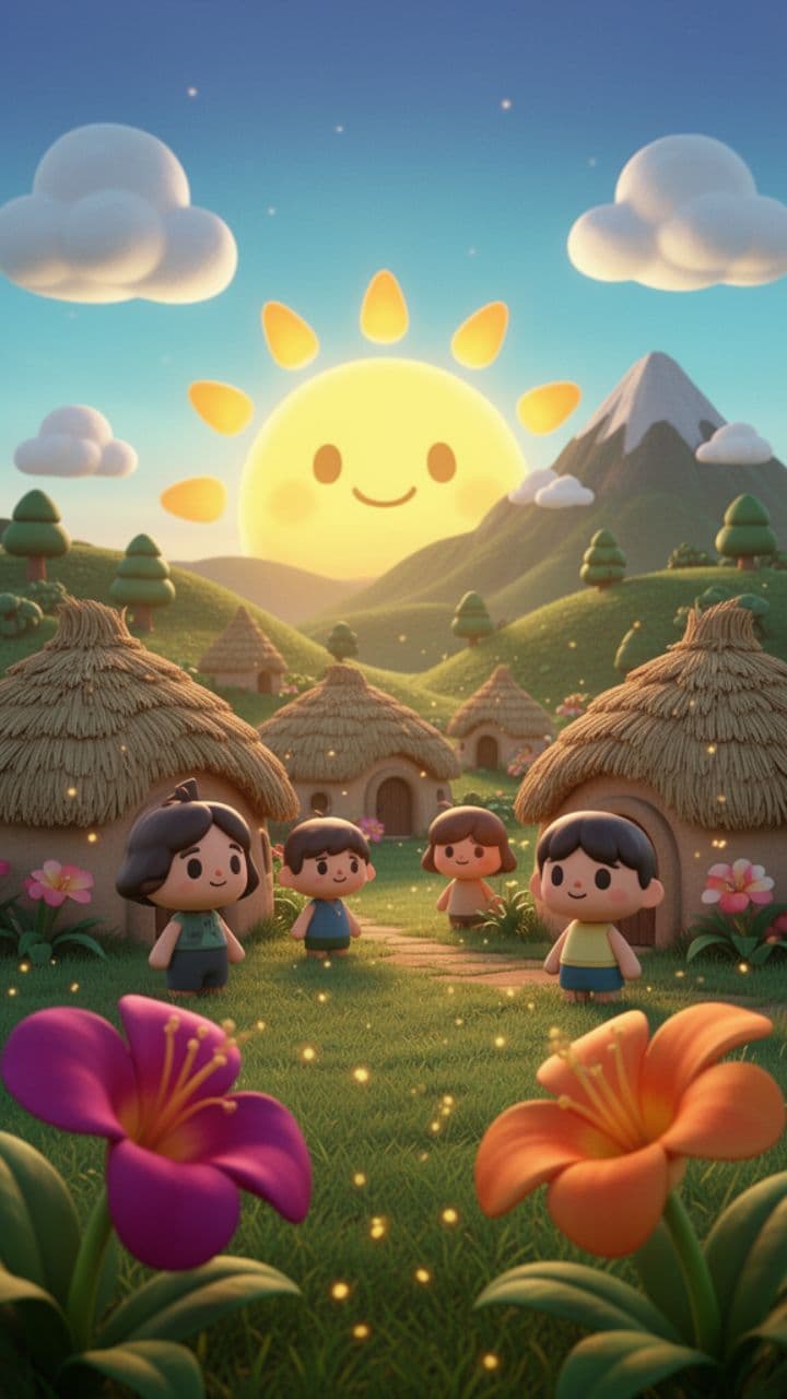 Namtsa, petit soleil de la famille