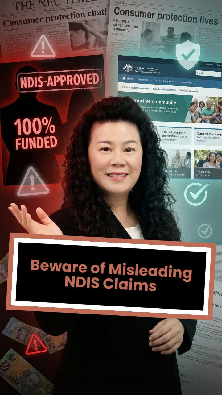 Beware of Misleading NDIS Claims