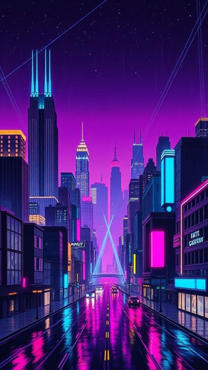 Énergie rétro-futuriste électro