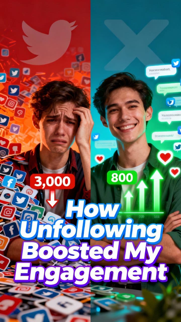 How Unfollowing Boosted My Engagement