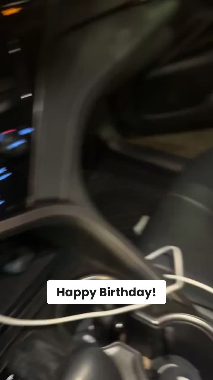 Birthday Wish Video